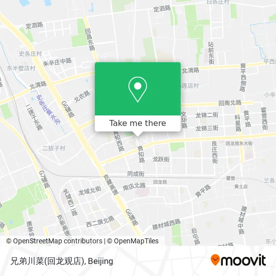 兄弟川菜(回龙观店) map