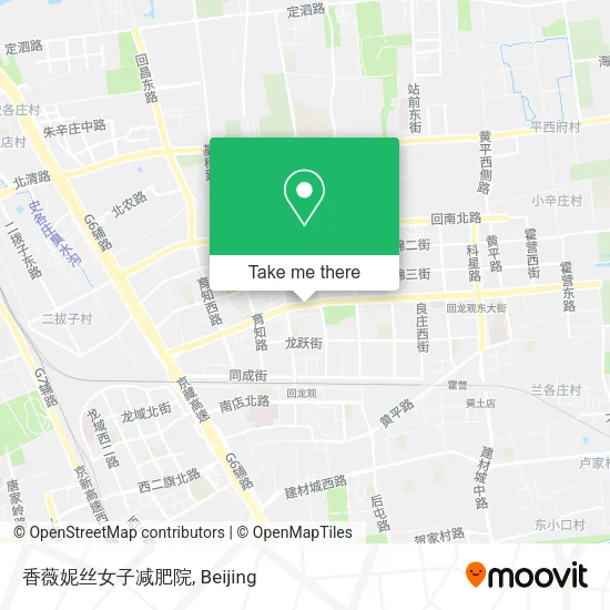 香薇妮丝女子减肥院 map