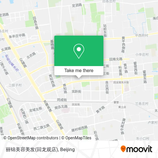 丽锦美容美发(回龙观店) map
