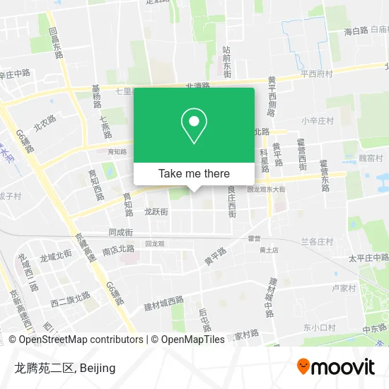 龙腾苑二区 map