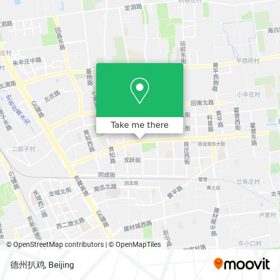 德州扒鸡 map