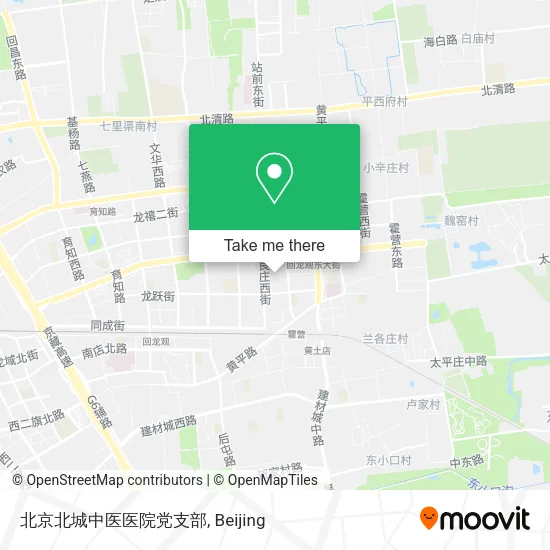 北京北城中医医院党支部 map