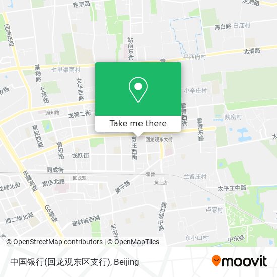 中国银行(回龙观东区支行) map