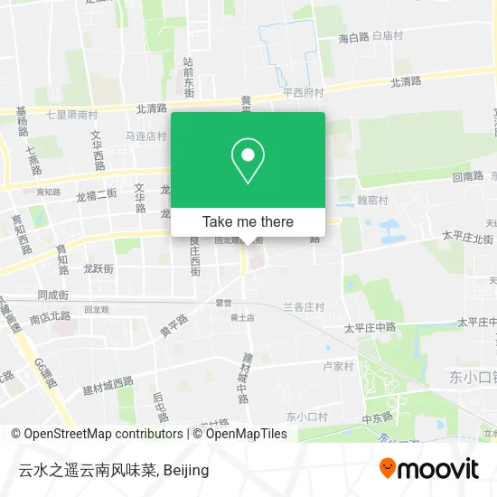 云水之遥云南风味菜 map