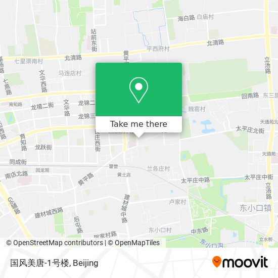 国风美唐-1号楼 map
