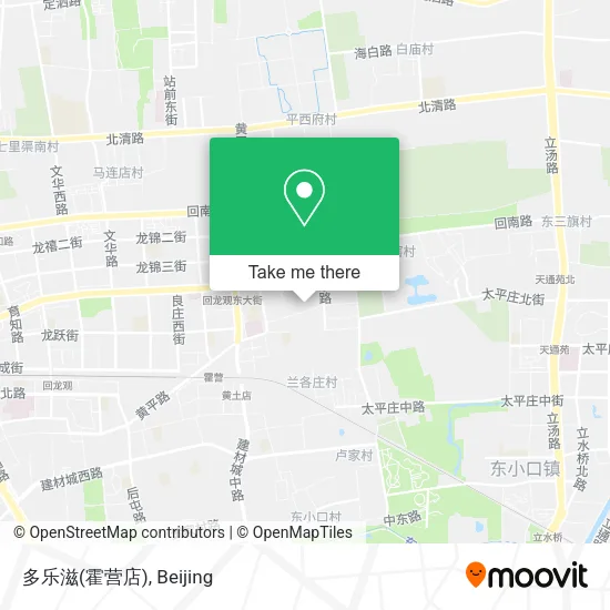 多乐滋(霍营店) map