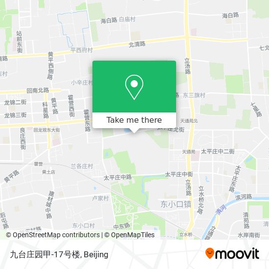 九台庄园甲-17号楼 map