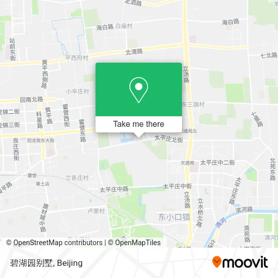碧湖园别墅 map