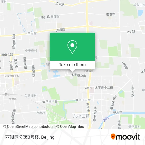 丽湖园公寓3号楼 map