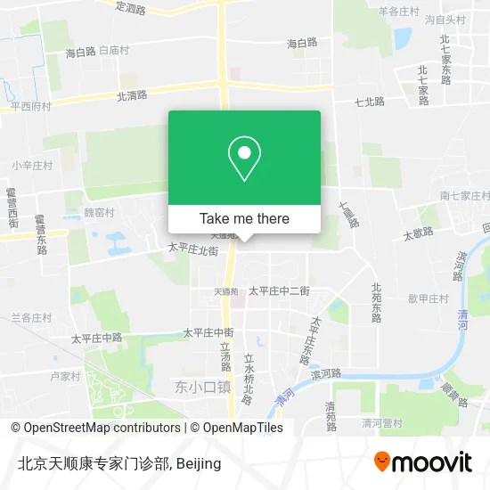 北京天顺康专家门诊部 map