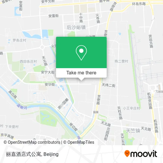 丽嘉酒店式公寓 map