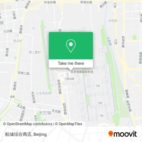 航城综合商店 map