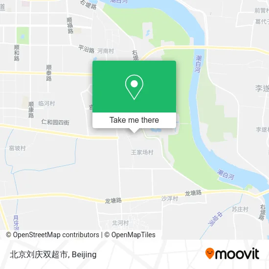 北京刘庆双超市 map
