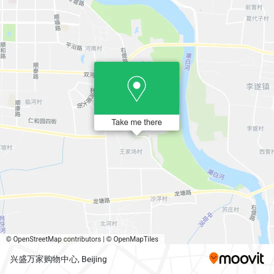 兴盛万家购物中心 map