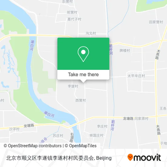 北京市顺义区李遂镇李遂村村民委员会 map