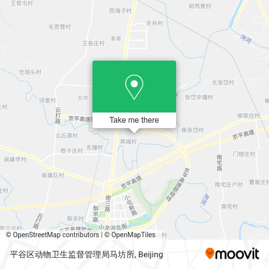 平谷区动物卫生监督管理局马坊所 map