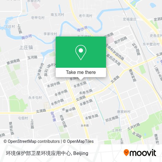 环境保护部卫星环境应用中心 map