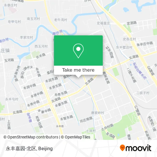 永丰嘉园-北区 map
