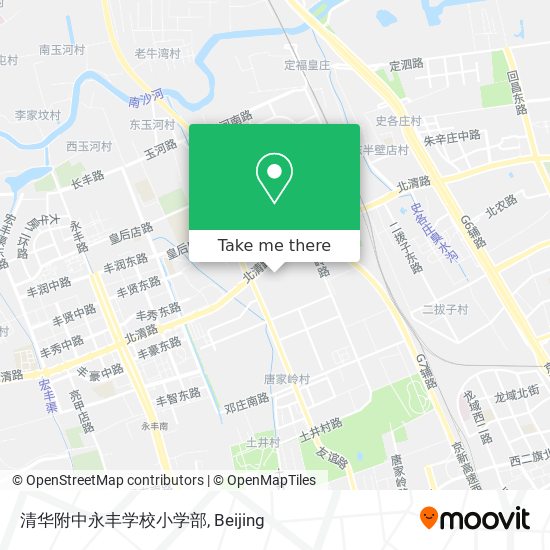 清华附中永丰学校小学部 map