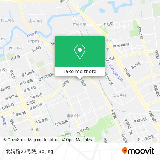 北清路22号院 map