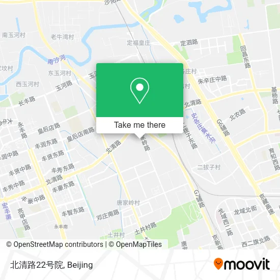 北清路22号院 map
