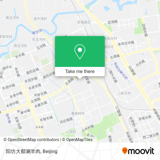 阳坊大都涮羊肉 map