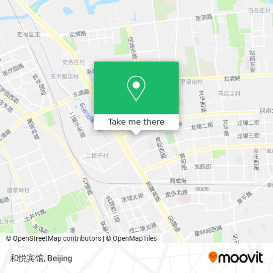 和悦宾馆 map