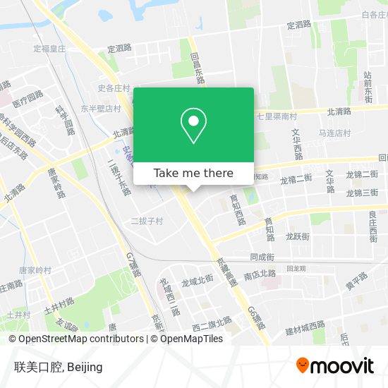 联美口腔 map