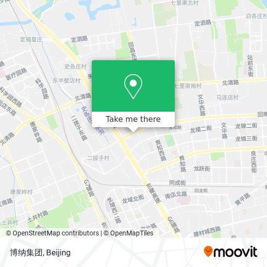 博纳集团 map