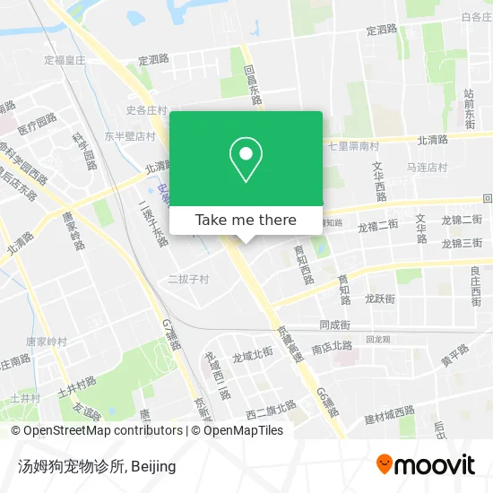 汤姆狗宠物诊所 map