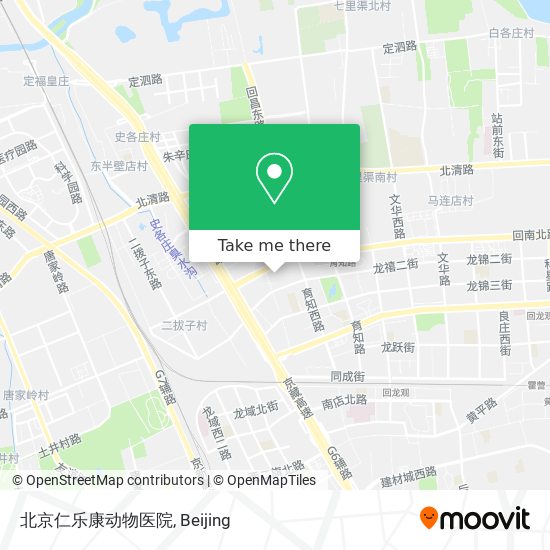 北京仁乐康动物医院 map