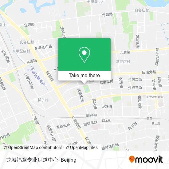 龙城福意专业足道中心 map