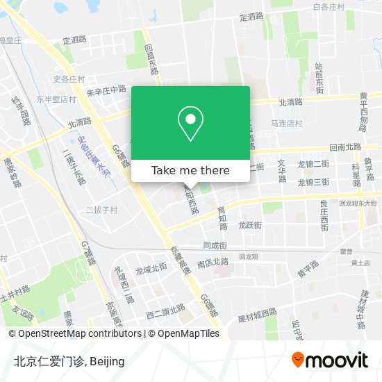 北京仁爱门诊 map