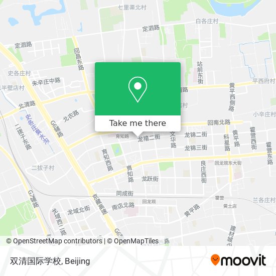 双清国际学校 map