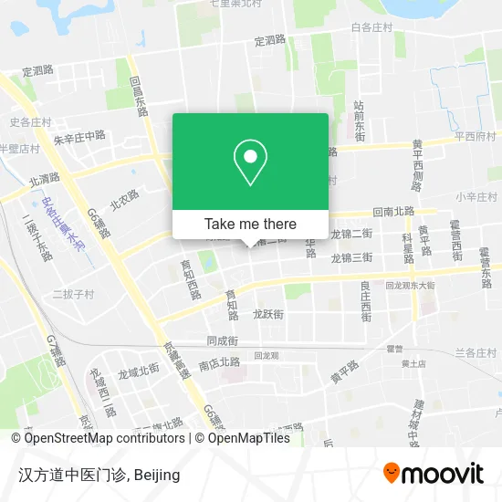 汉方道中医门诊 map