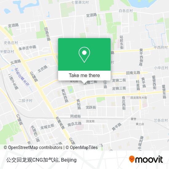 公交回龙观CNG加气站 map
