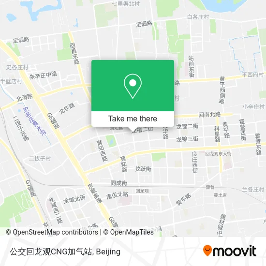 公交回龙观CNG加气站 map