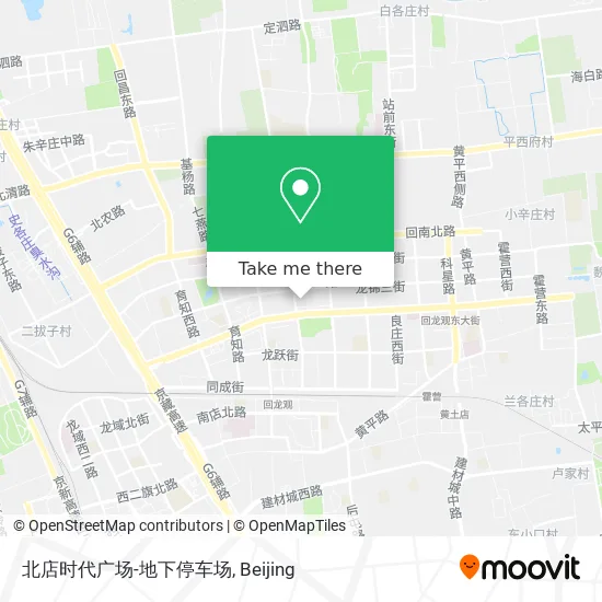 北店时代广场-地下停车场 map