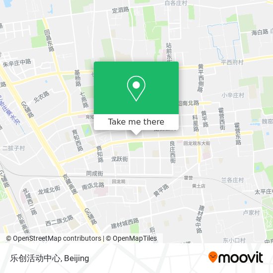 乐创活动中心 map