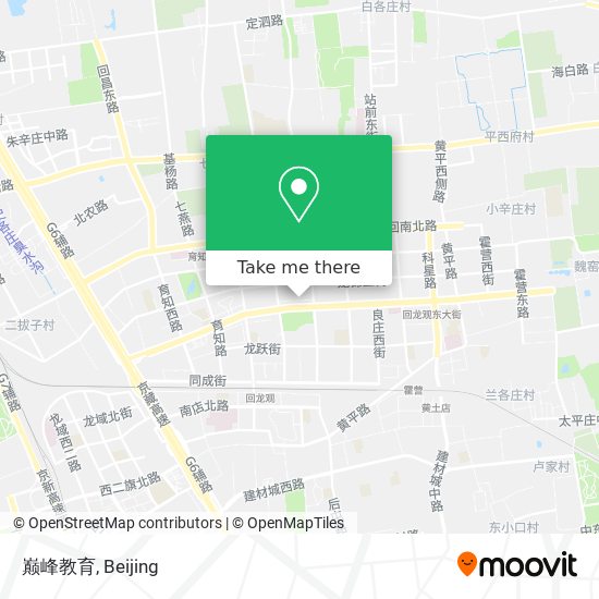 巅峰教育 map