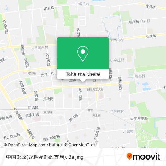 中国邮政(龙锦苑邮政支局) map