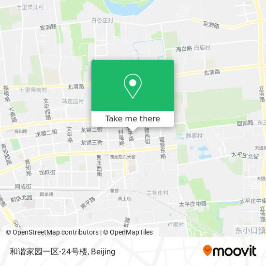 和谐家园一区-24号楼 map