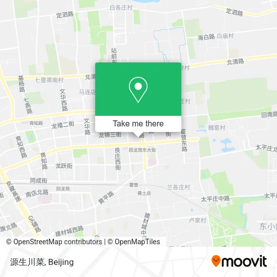 源生川菜 map