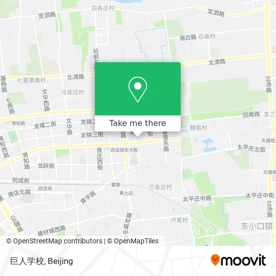 巨人学校 map