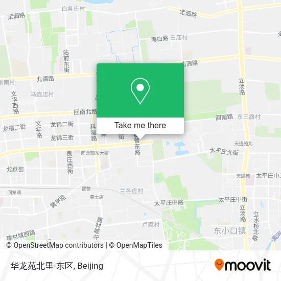 华龙苑北里-东区 map