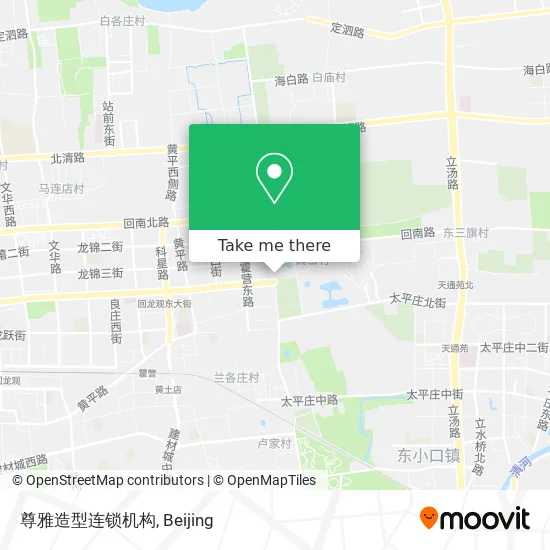 尊雅造型连锁机构 map