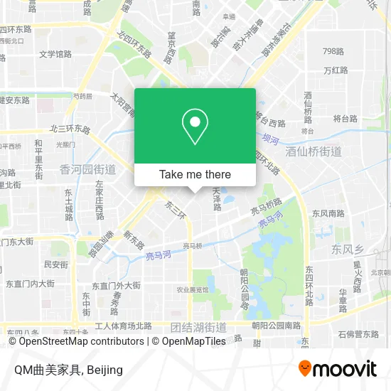 QM曲美家具 map