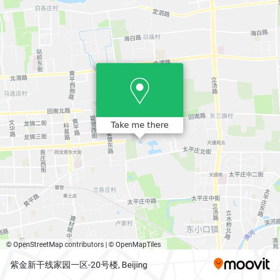 紫金新干线家园一区-20号楼 map