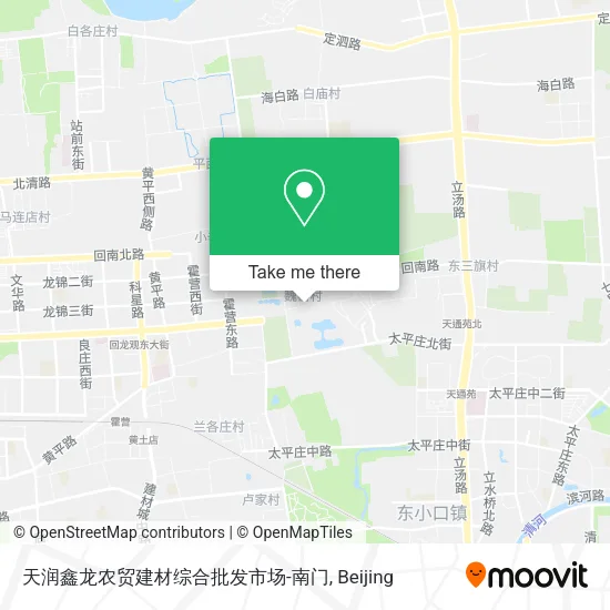 天润鑫龙农贸建材综合批发市场-南门 map