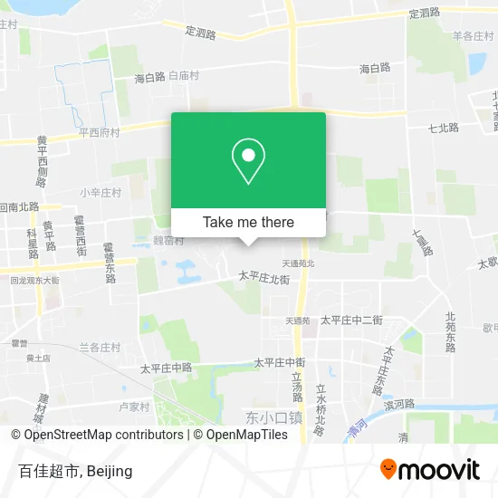 百佳超市 map